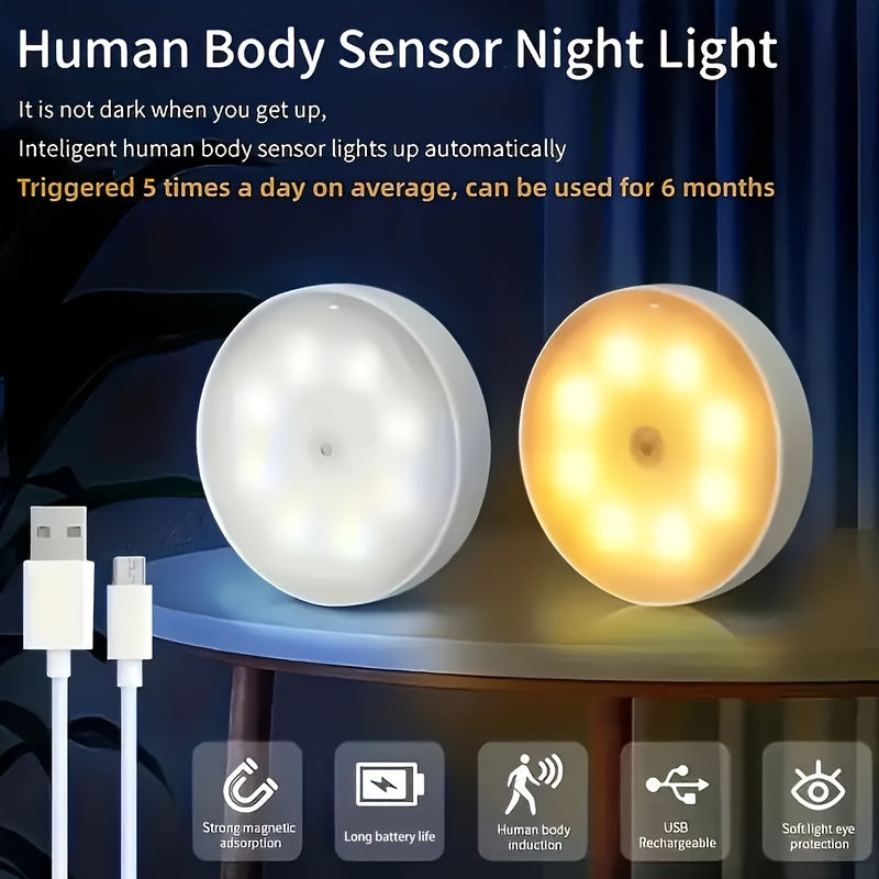 6er Set AMill Smart LED Bewegungsmelder-Lichter