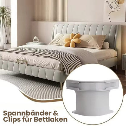 Spannbettlaken-Bänder – Halten Sie Ihr Bett die ganze Nacht ordentlich