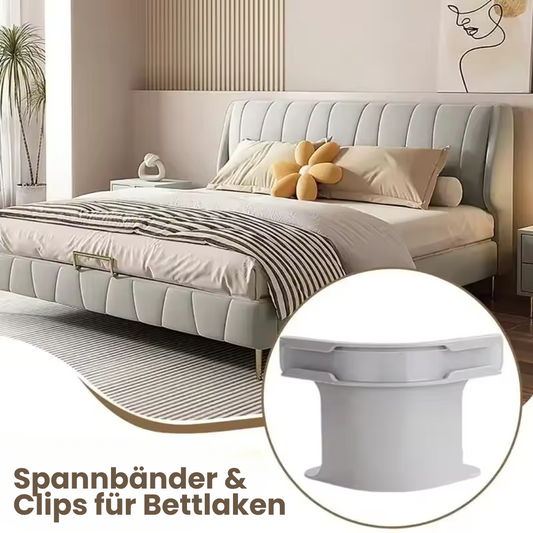 Spannbettlaken-Bänder – Halten Sie Ihr Bett die ganze Nacht ordentlich