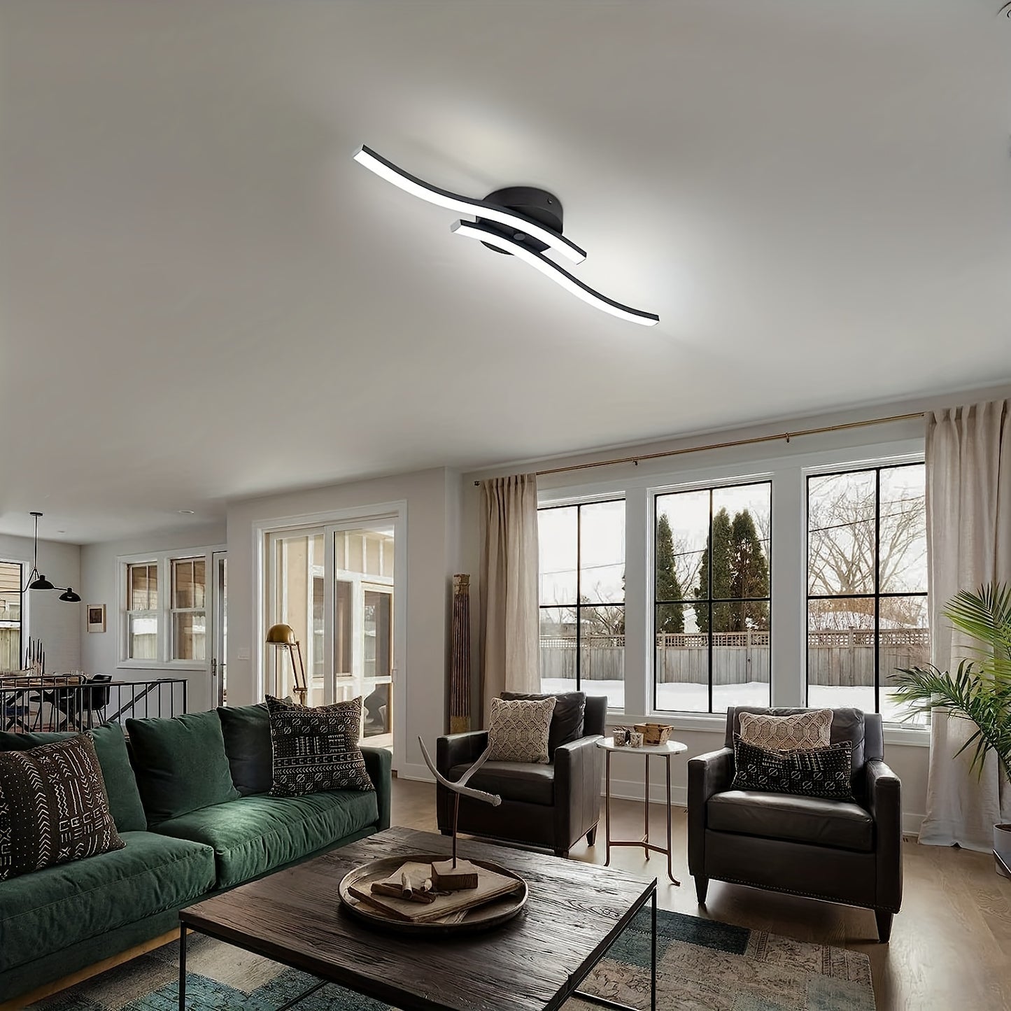 LED-Deckenleuchte 3-Farben