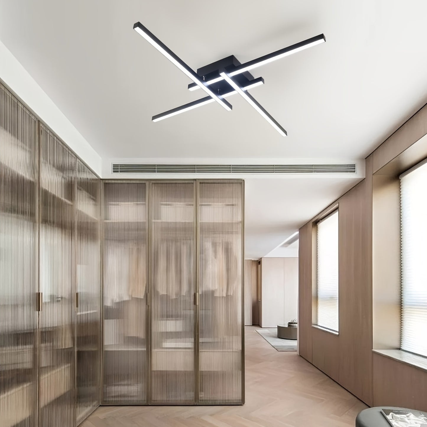 Moderne 60 cm LED-Deckenleuchte