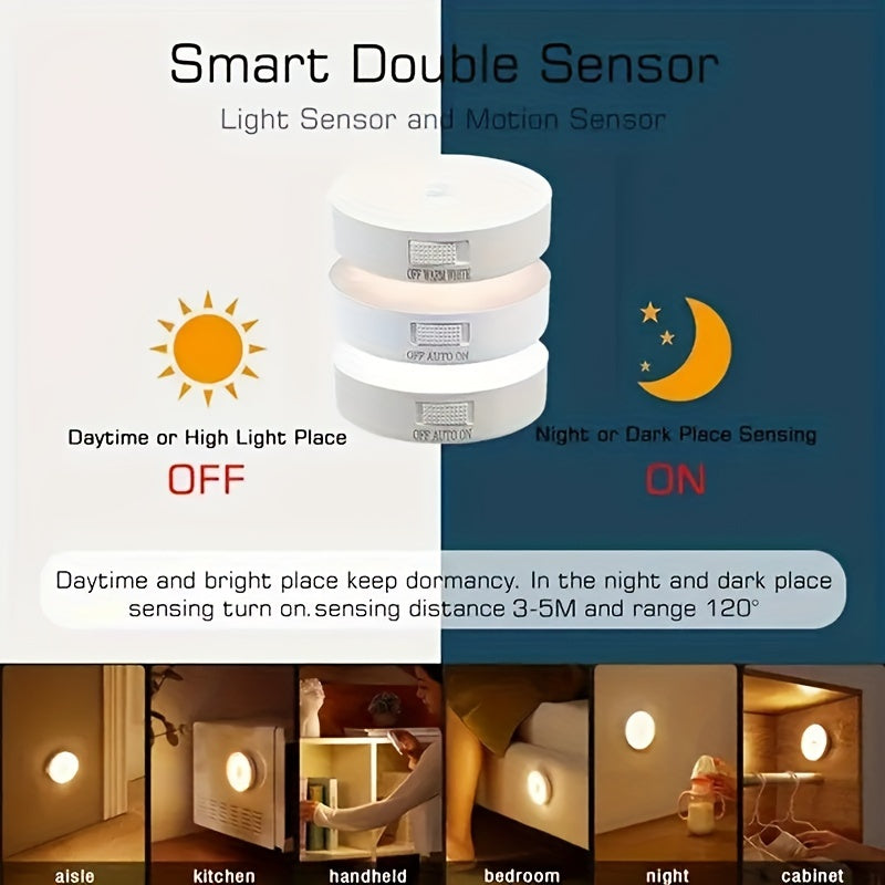 6er Set AMill Smart LED Bewegungsmelder-Lichter