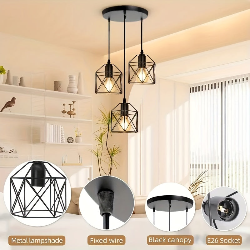 Deckenlampe Industrie 3-flammig