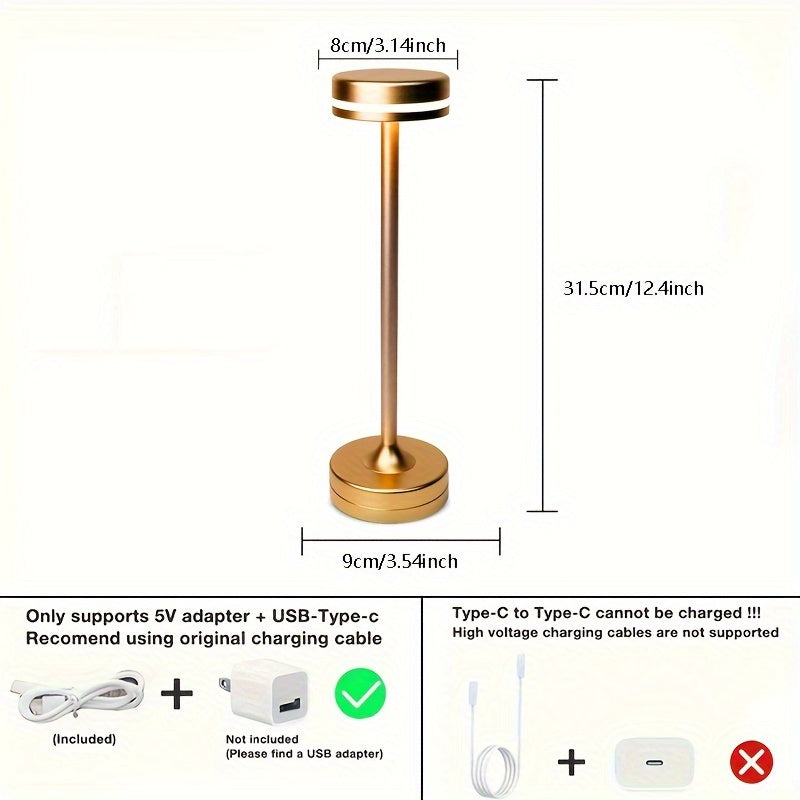 Kabellose LED Tischlampe