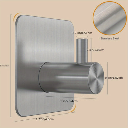 Edelstahl Haken Set 4er