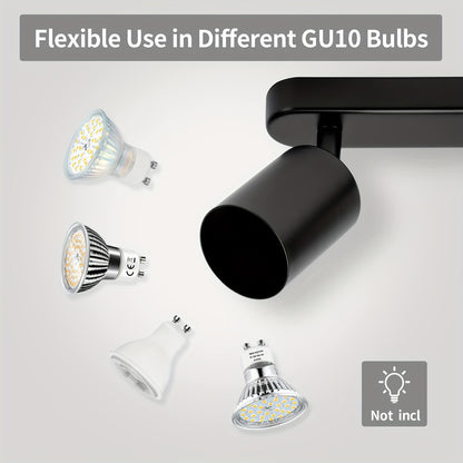 LED-Deckenleuchte 4-flammig GU10