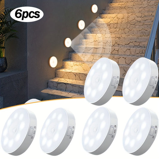 6er Set AMill Smart LED Bewegungsmelder-Lichter