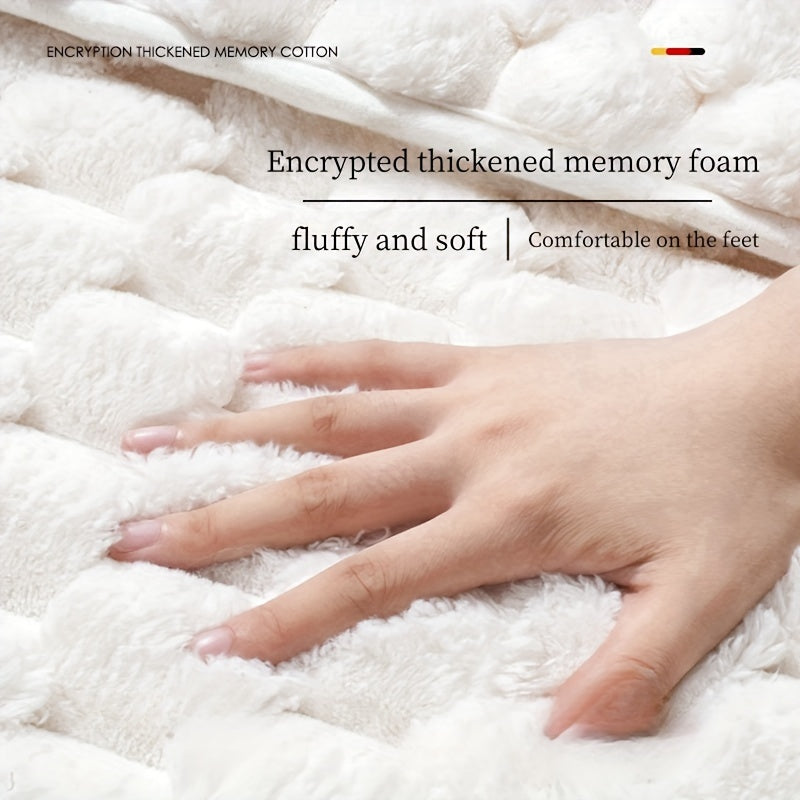 Memory-Schaum Badematte – Weich, Rutschfest, Waschbar