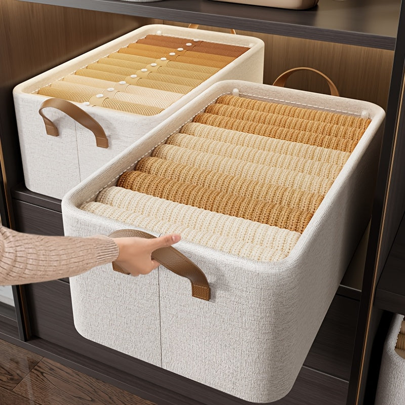 Kleider-Organizer Set – 4 faltbare Aufbewahrungsboxen